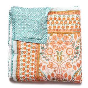 Rosy Picture - Quilt - Reversible