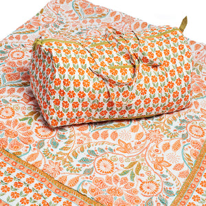 Rosy Picture - Quilt and Weekender Bag